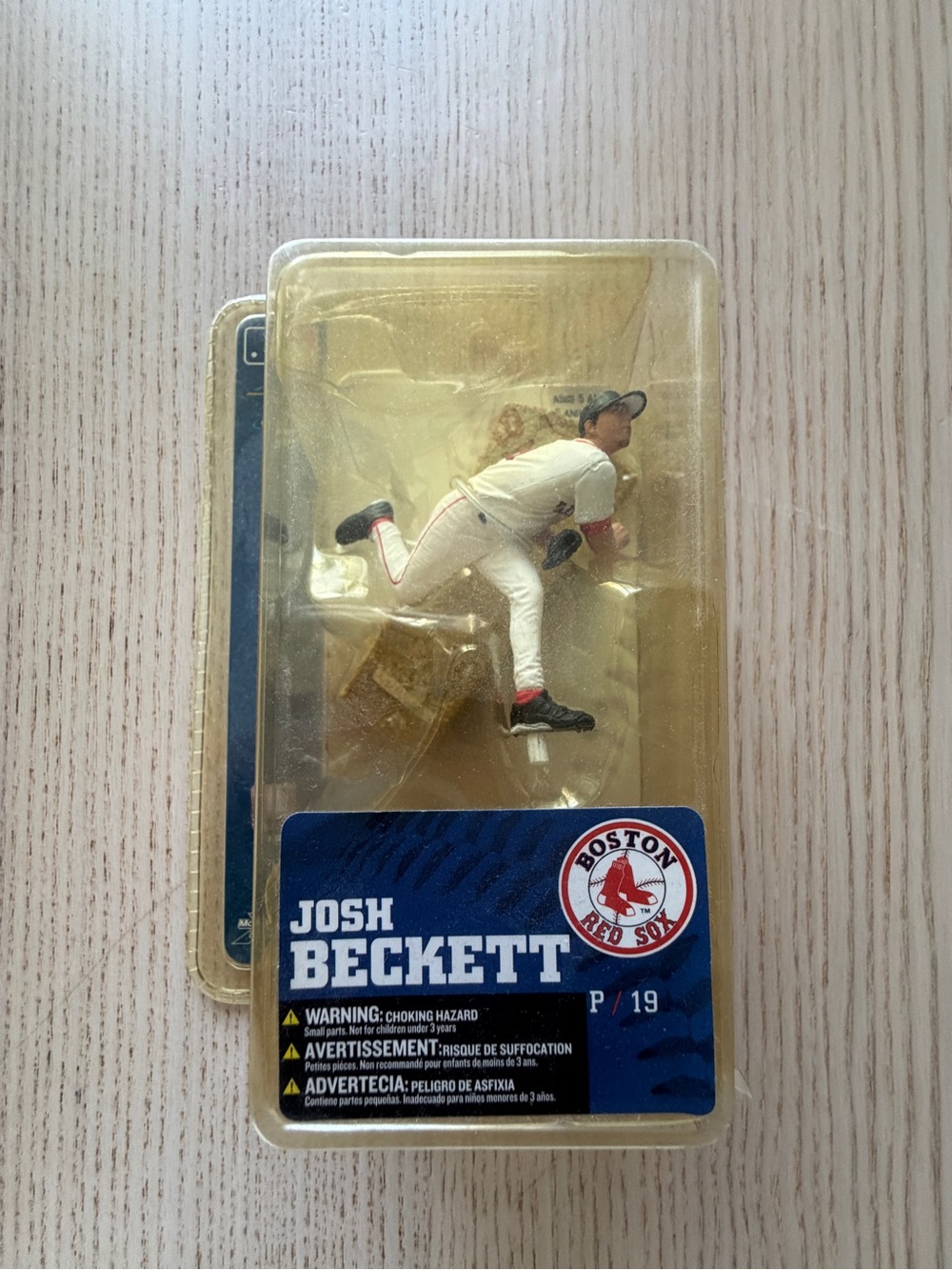 Vinatage 2007 Boston Red Sox McFarlane Beckett Action Figure